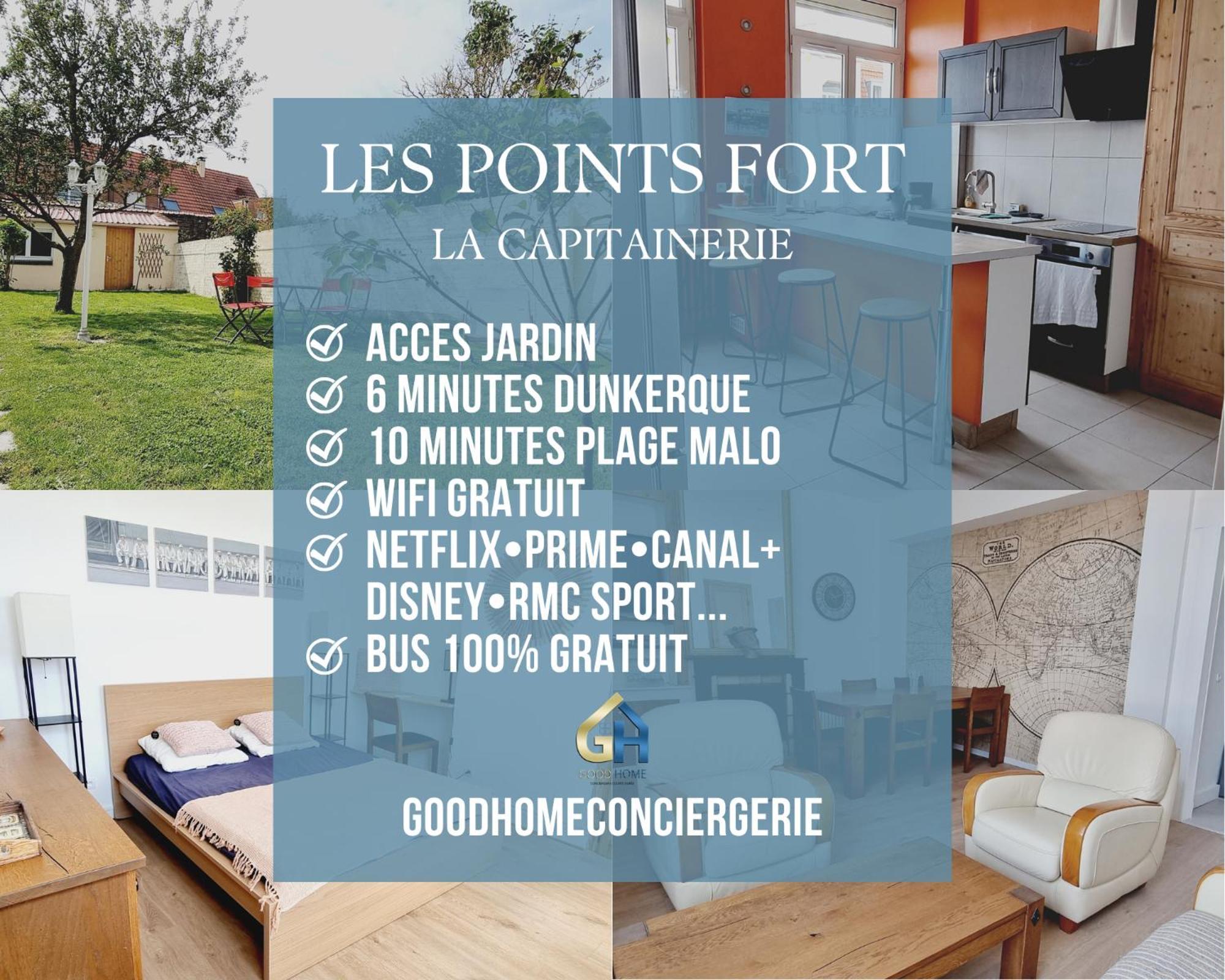 Villa Marine*La Capitainerie Coudekerque-Branche Екстер'єр фото